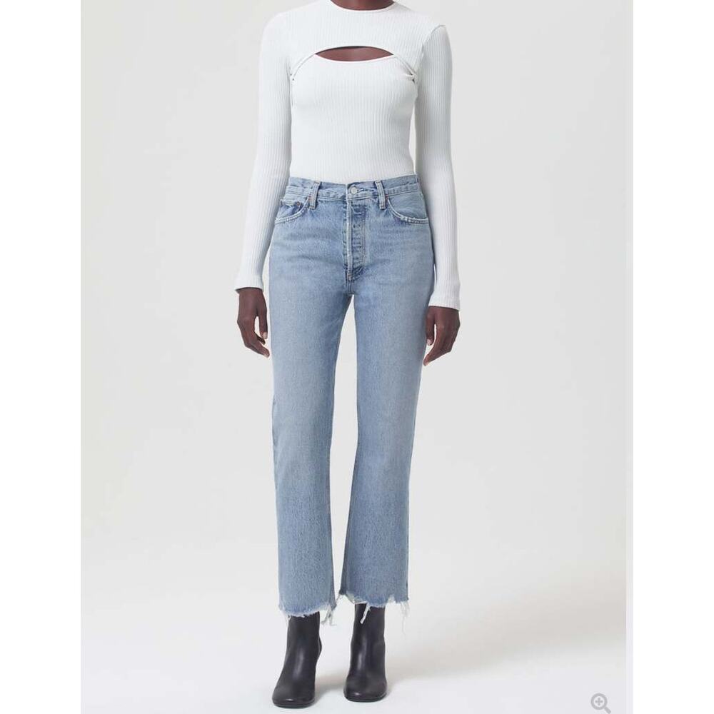 AGOLDE relaxed boot curio jeans